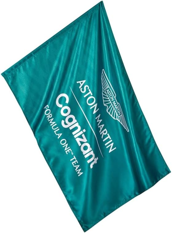 Aston Martin Cognizante F1 Bandeira da arquibancada, verde