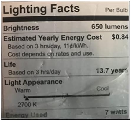 Sylvania LED reduziu a lâmpada BR30 BR30, 65W equivalente, base média, diminuição de 2700k branca macia, 8 pacote, 8 contagem