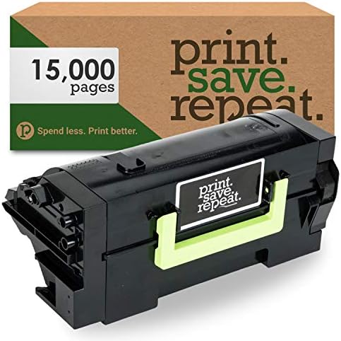 Print.Save.Repeat. Lexmark 58D1H00 Cartucho de toner remanufaturado de alto rendimento para MS725, MS821, MS822, MS823, MS824,
