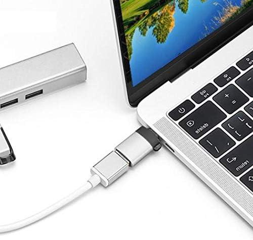 Cabo de onda de caixa compatível com a zona Logitech True Wireless - USB -C para um portchanger, USB tipo -C OTG USB Keychain