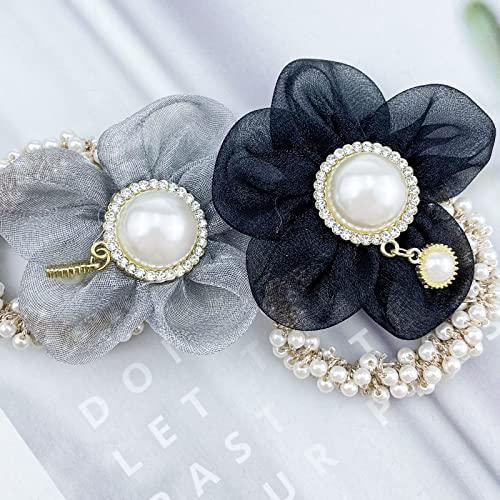 5 PCs Flower Pearl Elastic Hair lancho