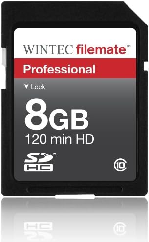 8 GB CLASSE 10 SDHC Equipe de alta velocidade cartão de memória 20MB/s. Cartão mais rápido do mercado das câmeras Sony Nex-5 Nex-3.