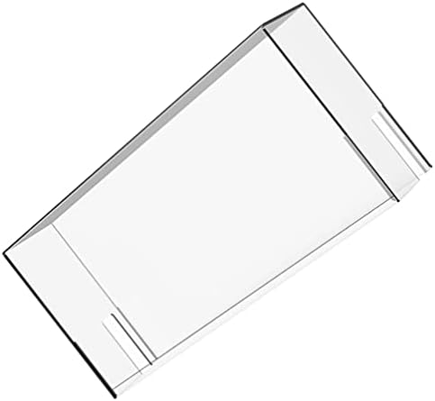 Console de jogo de capa de caixa de cabilock Console de jogo transparente Dustores Guarda Anti-arranhão Caso do jogo Titular compatível com Nintendo Switch Dock Organizador claro Exibição Clear Exibir Exibição de exibição
