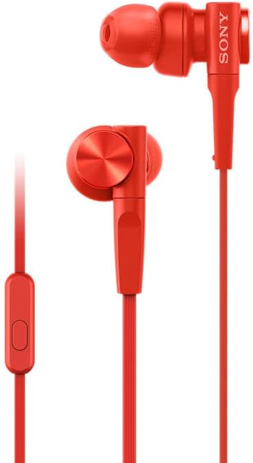Sony Premium Lightweight Extra Bass Ruído Cancelamento de fones de ouvido com microfone em linha e Smartphone Android…