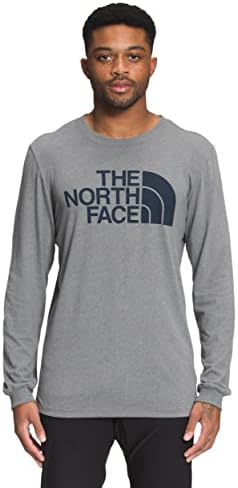 A face norte l/s half cúpula camiseta - masculina