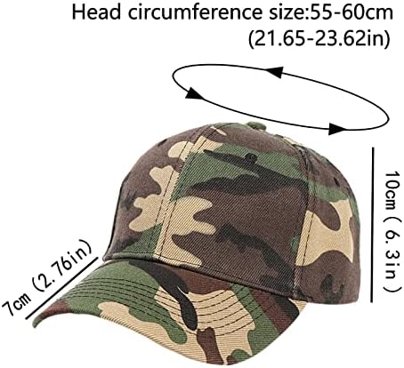 HATS PARA MEN MEN Baseball Cap não estruturado Plain Cap Classic Comfy Sports Fan Baseball Hat Baseball Presentes do Dia