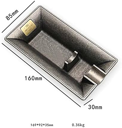 Cinzeiro de charuto de liga de zinco, cinzeiro personalizado de charuto, cinzeiro doméstico de bronze nostálgicos retrô para