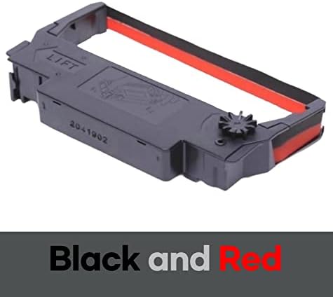 12 PACK SP-700 CARTURGE DE TINTA DE RIPBON Qualidade de preto e vermelho compatível com a impressora STAR RC-700BR, SP700, 712, 742