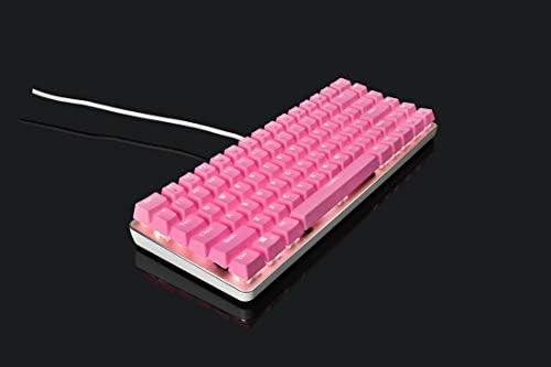 TRISSEM Pink Gaming Mechanical 82 Chave Blue Switch Teclado luminoso com fio