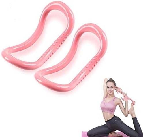 Anel de ioga Fepam, 2pcs Pilates Training Ring para traseiro e perna para dores em casa Fitness Gym Sport Fitness para alongamentos