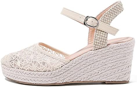 SNGSHJ WOMENS SUMPLE SUMPLELLE PLAPLEGA DA PLATAGEMA DE SANDALS MULHERES SANDALS PRIMEIRA VERMEIRA NOVO PADRÃO FATHA MAIS