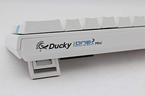 Ducky One 2 mini branco puro - RGB LED 60% Tiro duplo PBT teclado mecânico TTC Quick Silver