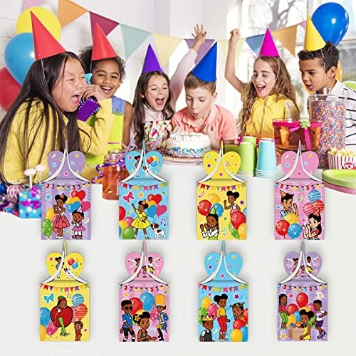 Teryy 12pcs Grace Party Favor Gift Boxes, Grace Birthday Party Supplies for Musictv Show Decorações de festa