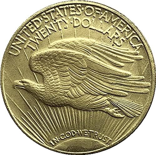 Ada Cryptocurrency Cryptocurrency Coin favorita 1915 American Liberty Eagle Eagle Goldado Coleção de moedas de moeda de moeda