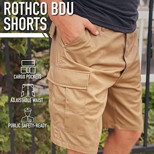 Rothco BDU Cargo Shorts Men shorts de caminhada ao ar livre