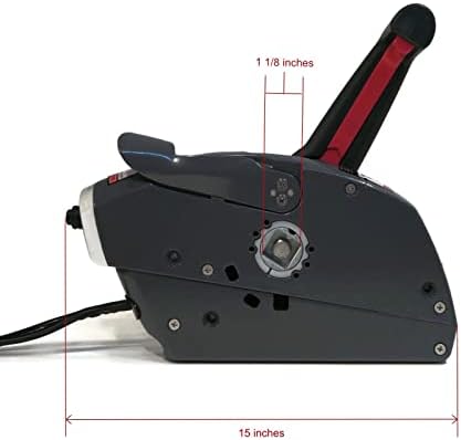 A ROP SHOP | Controle remoto de montagem lateral para 1987 Johnson 40 J40TLCUD, J40TECUD, J40RLCUD MOTOR