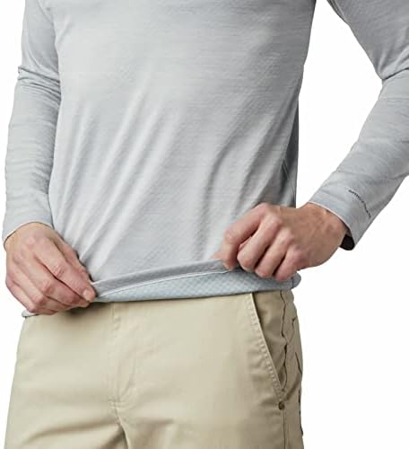 Camisa de manga comprida de columbia masculino masculino