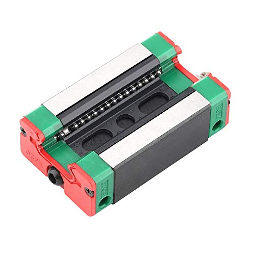 Mssoomm 15mm egh15 kit de trilho linear quadrado CNC 2PCs EGH15-22,83 polegadas / 580mm +4pcs EGH15 - Bloco de controle deslizante de carruagem para impressão 3D e projeto DIY