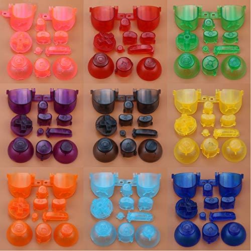 A B X Y Z Button & Thumbstick Button D -Pad Kits para Gamecube NGC Controller -Clear