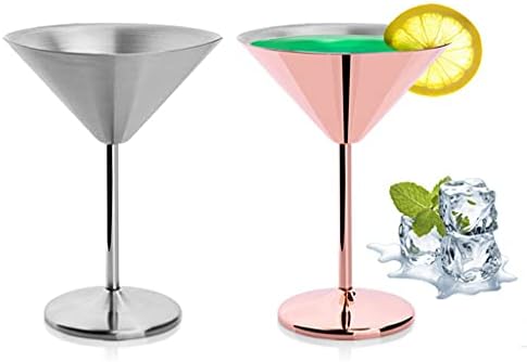 Genigw Creative Martini Cocktail Whisky Glass Personalizado Aço inoxidável Chic Wine Bar Restaurante Champagne Bear