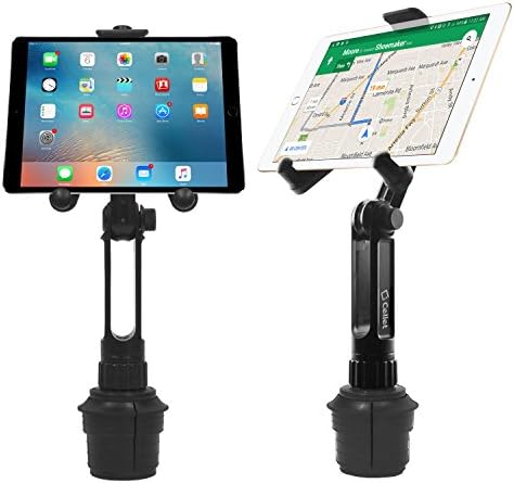 Cellet Universal 360 Ajuste do porta -copo Automóvel Automóvel Mount Cradle & Cup Selder Tablet Mount, porta -comprimido Berço