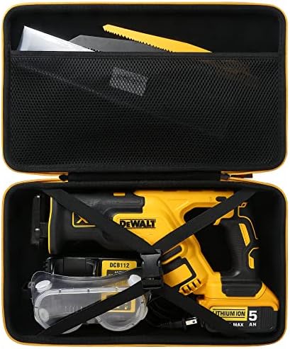 Substituição do estojo de armazenamento duro de Khanka para Dewalt 20V Max XR SAW RECIPROCATIVA, 20V MAX XR ROTEY HAMMER DRINH, SOMENTE