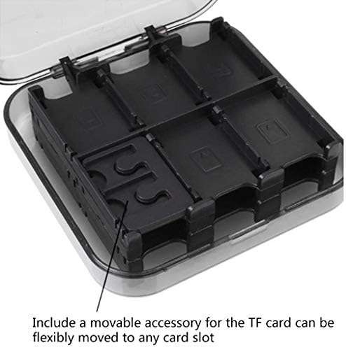 We Whll Game Card Storage Case para N-Intendo Switch and Cartidge Slot Lite 12 Caixa de armazenamento para cartão de cartão SD