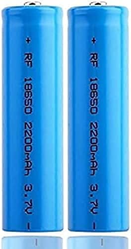ILOJ AA Baterias de lítio1￵8￵6￵5￵0 3,7V Bateria recarregável 2200￵m￵a￵h para lanterna e brinquedo