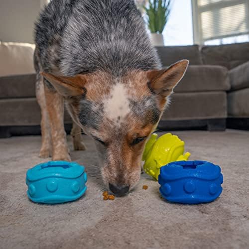 Exterior Hound Treat Discos de travamento Trelas para cães Dispensador Brinquedo de quebra