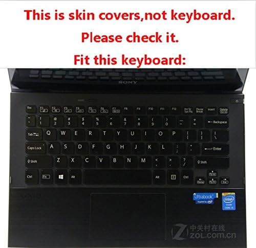 Laptop High Clear transparente TPU Protetor de teclado Guarda de capa de pele para Sony Vaio Pro 11 SVP11 SVP11213
