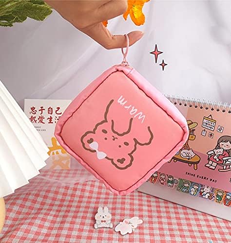 Bolsa de armazenamento de guardanapo sanitário Xiaomin, bolsa menstrual da xícara, bolsa de armazenamento portátil portátil