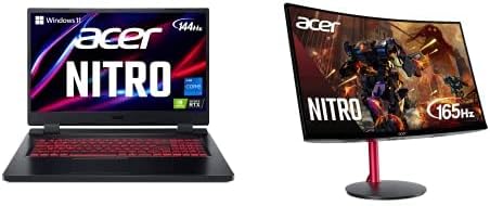 Acer Nitro 5 AN517-54-79L1 Lapto de jogos | Intel Core i7-11800H | Nvidia GeForce RTX 3050TI | 17,3 FHD 144HZ IPS-Display |