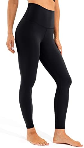 Leggings de ioga essenciais do estúdio feminino de Ukaste 21 / 25 - Calças de treino macias e amanteigadas calças