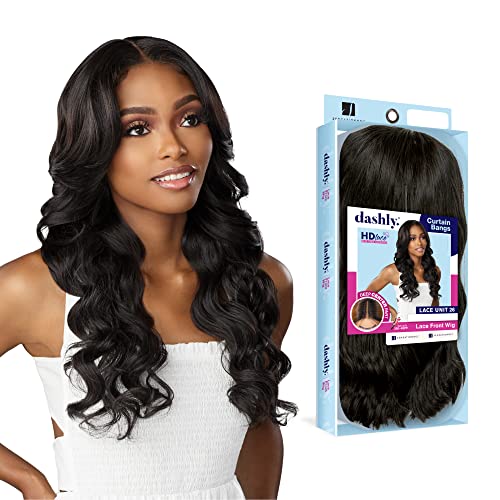 Sensationnel Brindly Lace Front Wig - orelha amarrada à mão a orelha de renda macia sintética com cabelos de bebê 5 polegadas