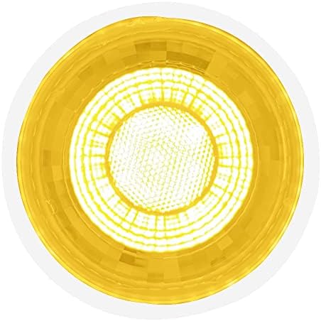 Tumupsm laranja mr16 lâmpada LED, lâmpada de cor laranja de 12v de 12v GU5,3 pinos, 5W = 50W, holofotes para iluminação de