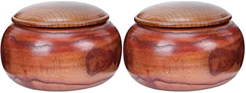 Alipis Pot Dices Practical Decor de suporte simples Decoração de decoração de jogo em casa com jarramento de tampa chinesa pedras