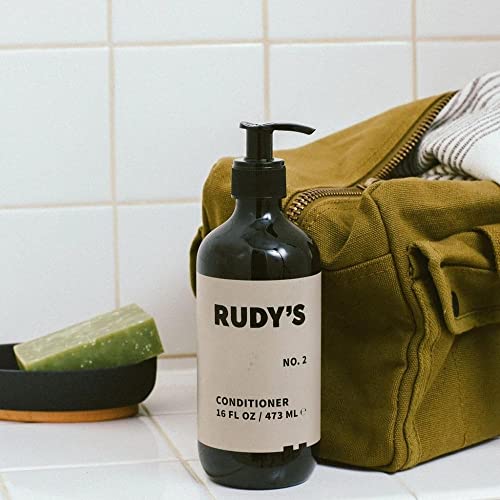 Rudy's No. 2 Condicionador - Reparos e fortalece o cabelo - Ingredientes naturais, sulfato e paraben