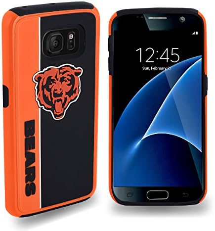 Forever Collectibles Samsung Galaxy S7 Caso Bold Hybrid Dual - NFL Cincinnati Bengals