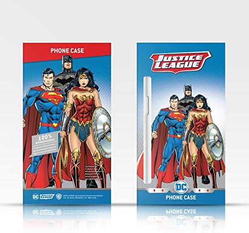 Projetos de capa principal licenciados oficialmente Batman DC Comics Na Na Na Na Logos Soft Gel Case compatível com Samsung