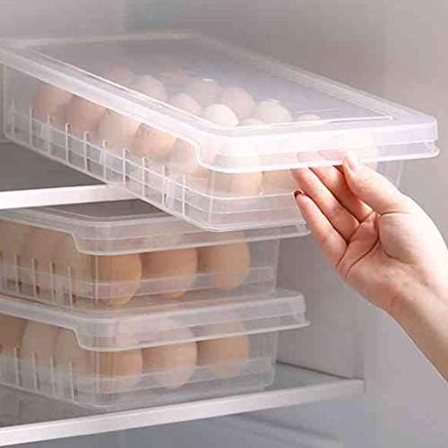 Caixa de armazenamento especial da geladeira doméstica SLNFXC, caixa de armazenamento de caixa de preservação de alimentos de cozinha, suporte para gradinha de ovo