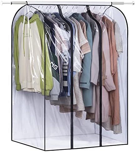 Cordeiro adormecido 50 '' Sacos de vestuário de penduramento transparentes de 50 '