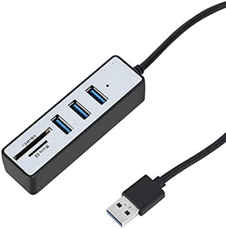 KXDFDC USB HUB 3.0 Multi USB 3.0 Hub Splitter USB Alta velocidade TF SD CARTER LEITOR Todos em um para acessórios para computadores para PC