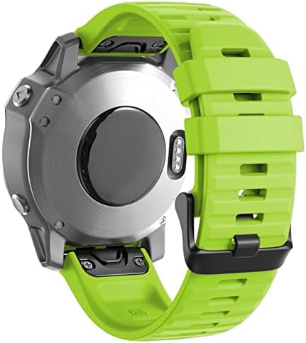 Kossma 20 22 26mm Sport Sport Silicone Watch Bandrap para Garmin Fenix ​​7 7x 7s 6x 6 6s Pro 5x 5s mais 3 3HR EasyFit Raple Rellert
