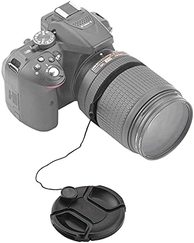 Tampa da tampa da lente de 58 mm compatível com Nikon AF-S Nikkor 50mm f/1.8g, AF-S Nikkor 50mm f/1.4g, AF-P DX Nikkor