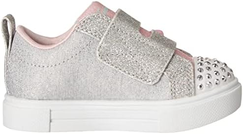 Skechers Unisex-Child Twinkle Sparks-Heather Char Sneaker