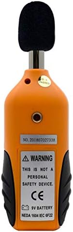 Medidor de nível de som digital, maso 40 ~ 130 dB portátil Decibel Testador de medição de ruído Data Decibel Medidor de ruído