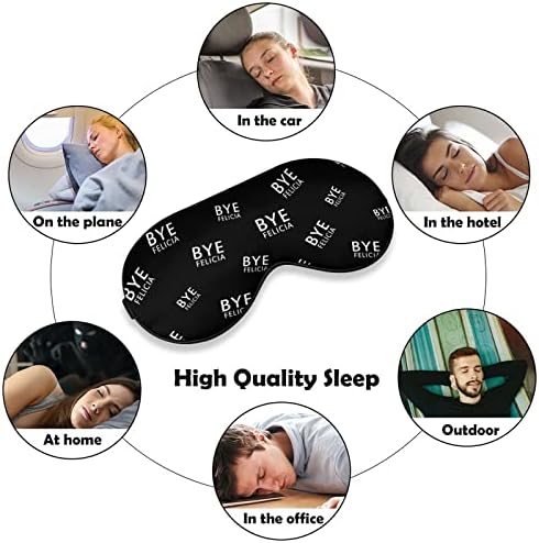 Tchau Felicia Sleeping Blackfold Mask Cover fofo de sombra com cinta ajustável para homens homens à noite