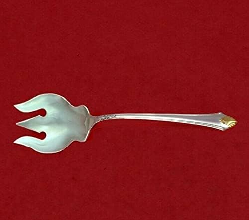 Edgemont Gold de Gorham Sterling Silver Ice Cream Fork Chantilly Style Custom