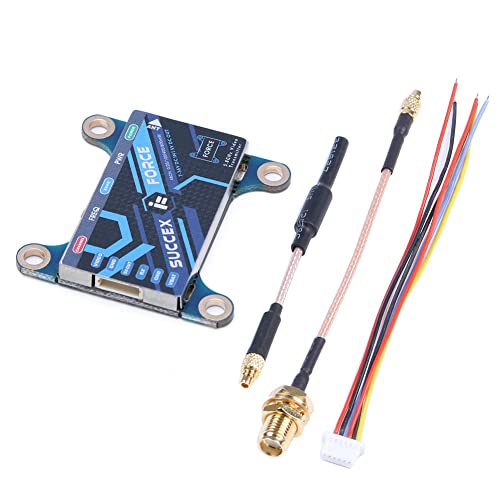 30x30mm Succex Force 5.8G 48CH PitMode 25mW 100mW 400mW 800mW VTX ajustável 7-36V para RC FPV Racing Freestyle Drones