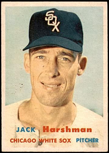 1957 Topps 152 Jack Harshman Chicago White Sox Ex+ White Sox